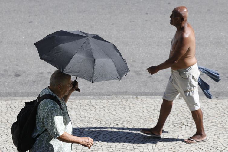 Com 40°C, Rio tem 450 atendimentos de saúde por dia por causa do calor