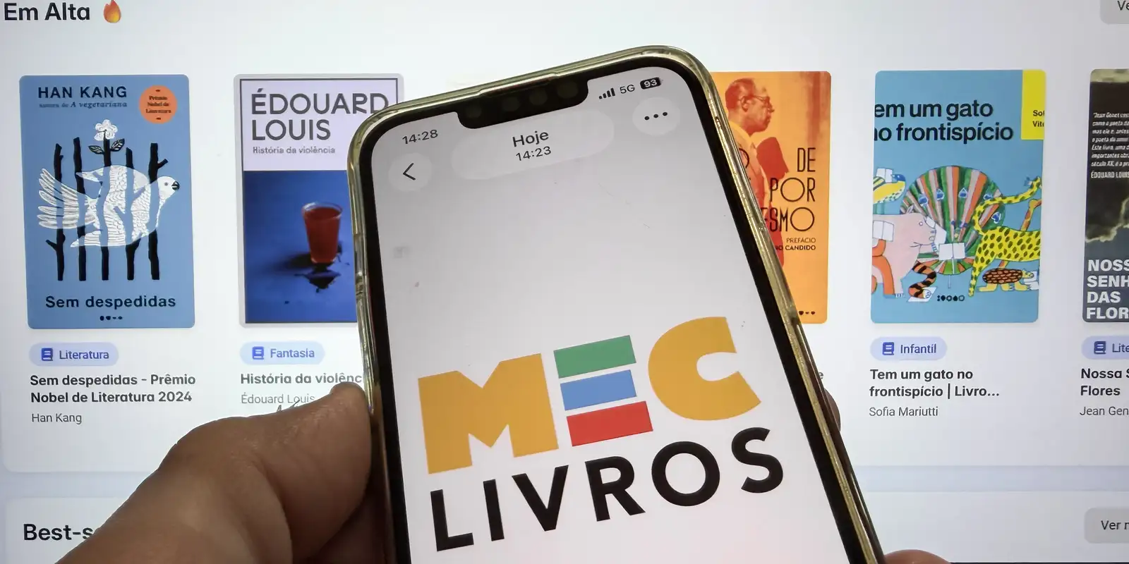 MEC Livros: biblioteca digital já tem mais de meio milhão de usuários